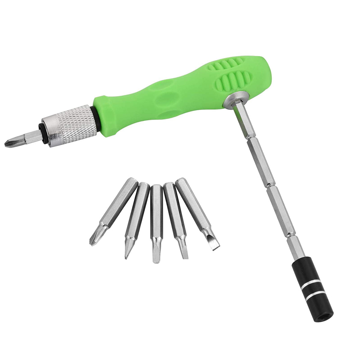 Mini Screwdriver Bits Set 32 in 1 with Magnetic Flexible Extension Rod