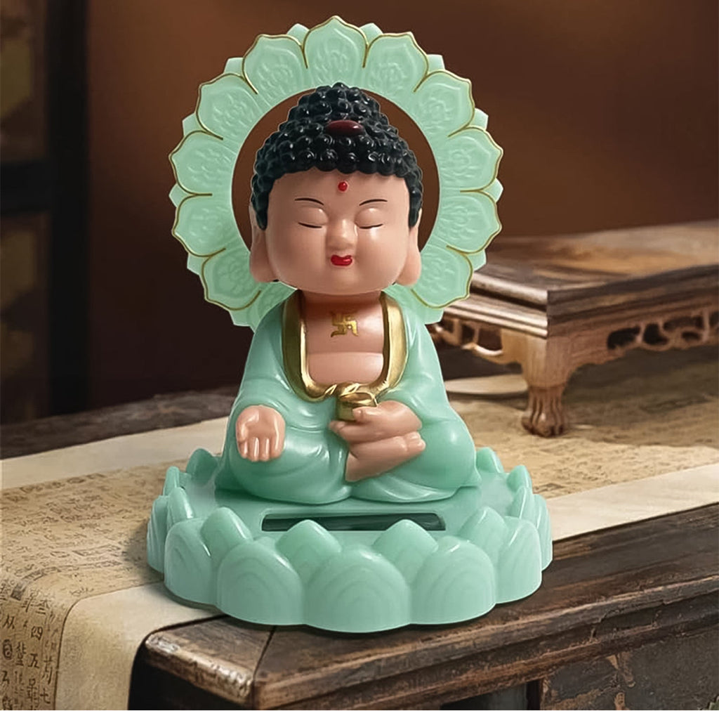 Dancing Buddha (Solar Powered)