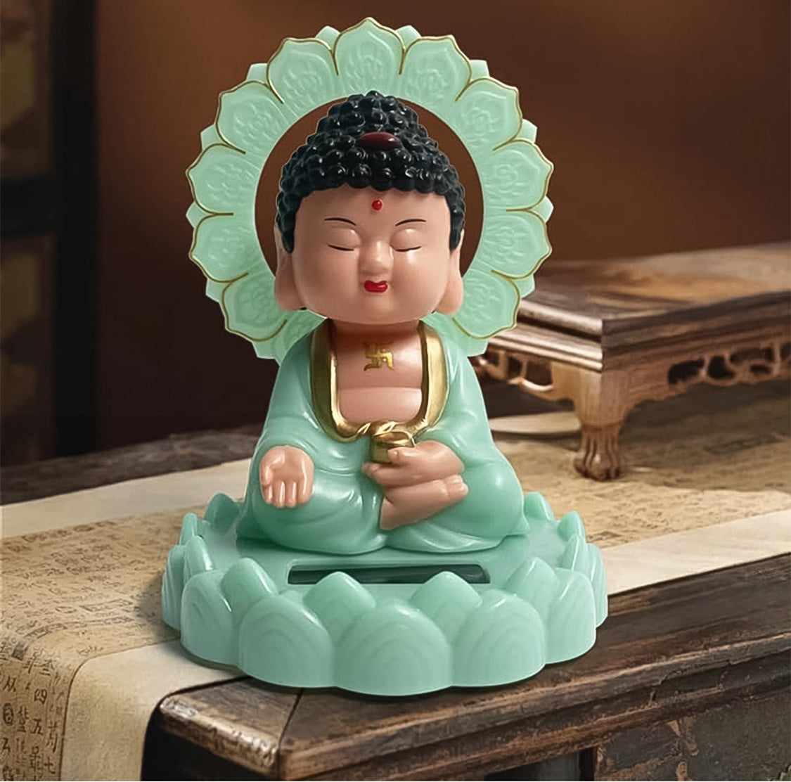 Dancing Buddha (Solar Powered)