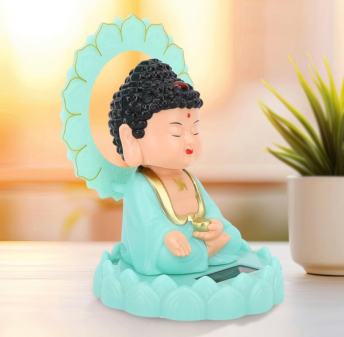 Dancing Buddha (Solar Powered)