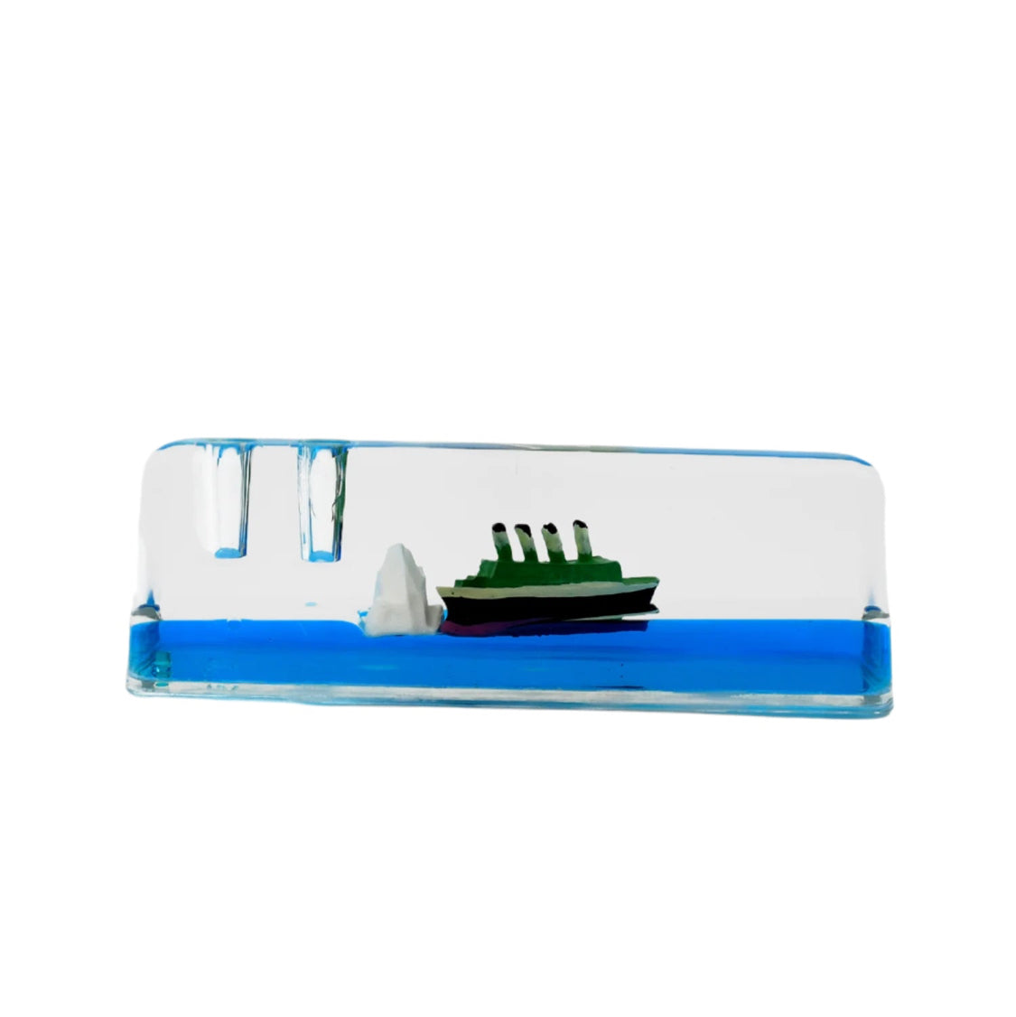 Floating Water Cruiser Ship Iceberg Ornament Car Interior Decoration